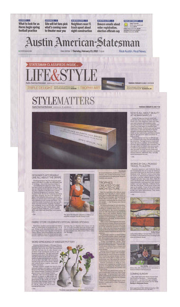 PRESS: Trophyology Featured in the Austin American Statesman