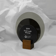 Acrylic wood employee recognition award