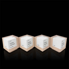 Wooden Cube Award Suite Collection for Employee Recognition by Trophyology