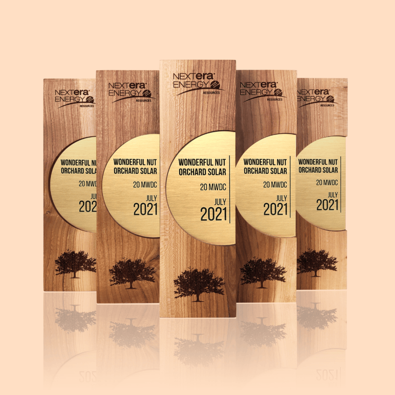 Custom Wooden Awards