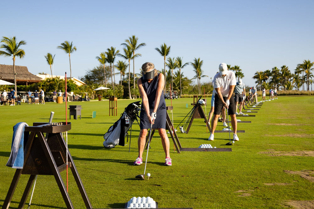 Zayo President’s Club celebration activities including golf event, beach gathering, and outdoor dinner, where honorees later received Trophyology’s custom awards.