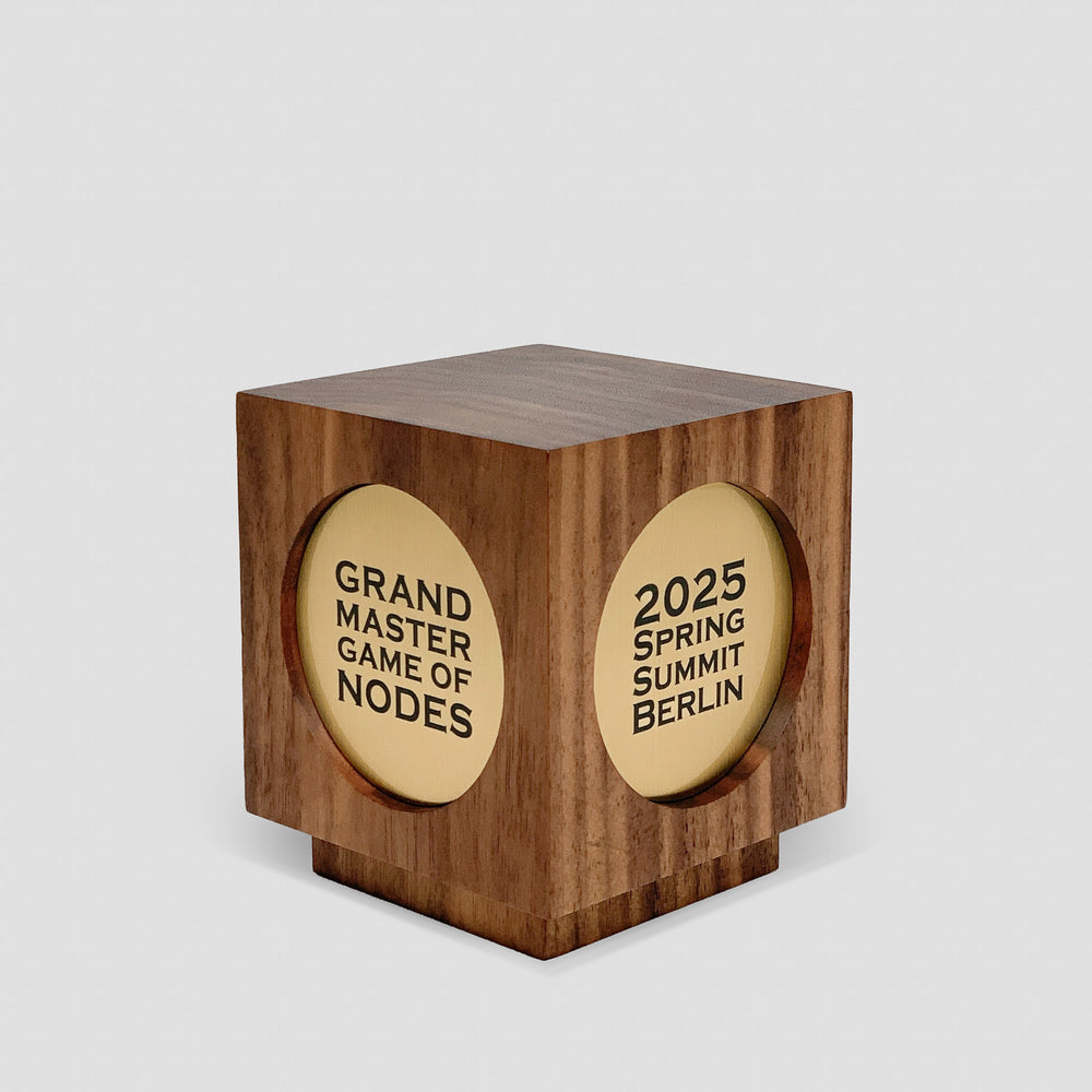 Custom Corporate Award with Engraving by Trophyology