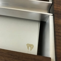 Engraved Modern and Contemporary Stationary Box for New Graduates