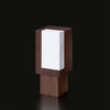 Handmade Modern Walnut Trophy: Geometria Rectangulus
