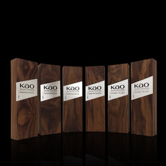 Elegant Corporate Gift Award Recognition_Engraved Wooden Metal Trophies