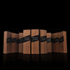 Elegant Modern Corporate Recognition Awards Wood Metal Engraved