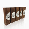 Elegant University Recognition Award Trophies Engraved Wooden with Metal Plaque