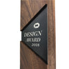 Engraved Personalized Award Plaque Metal in Wooden Trophy