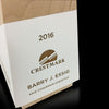 Custom Engraved Modern Wooden Trophy for Crestmark