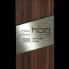 Unique Engraved Modern Wood and Metal Architecture Design Award