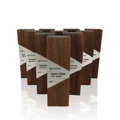 Unique Business Award Trophies Handmade Wooden Engraved