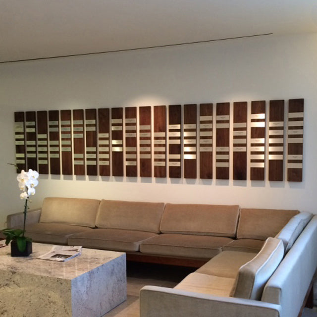 Perpetual Plaques | Walnut
