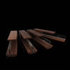Custom Engraved Glass and Walnut Wood Executive Awards
