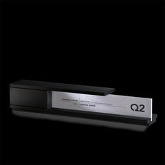 Luxury wooden metal engraved trophies