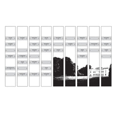 Personalized recognition plaque design layout