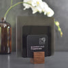 Unique executive engraved recognition awards square