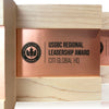 Upscale custom awards for corporate offices