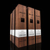 Walnut and aluminum wood and metal award