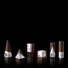 Architect-Designed Modern Geometric Award and Trophy Suite Geometria in Walnut